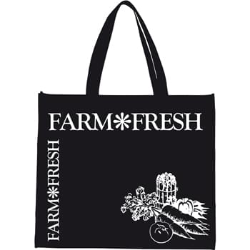 Laminated Non-Woven Landscape Tote