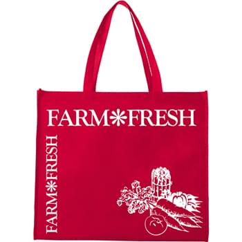 Laminated Non-Woven Landscape Tote