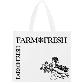 Laminated Non-Woven Landscape Tote