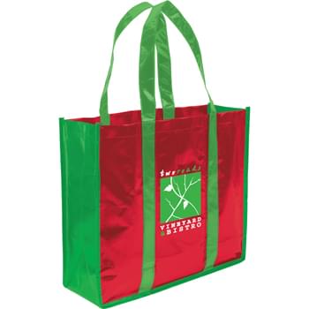 Laminated Non-Woven 3 Bottles Tote Bag