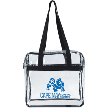 Clear Zippered Tote