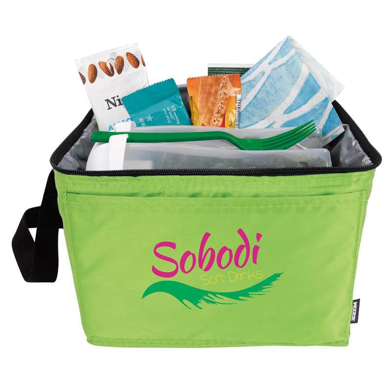 KOOZIE® Six-Pack Kooler with Salad Cup Combo