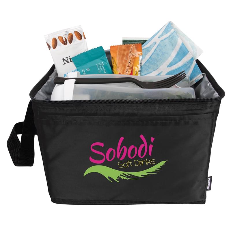 KOOZIE® Six-Pack Kooler with Salad Cup Combo
