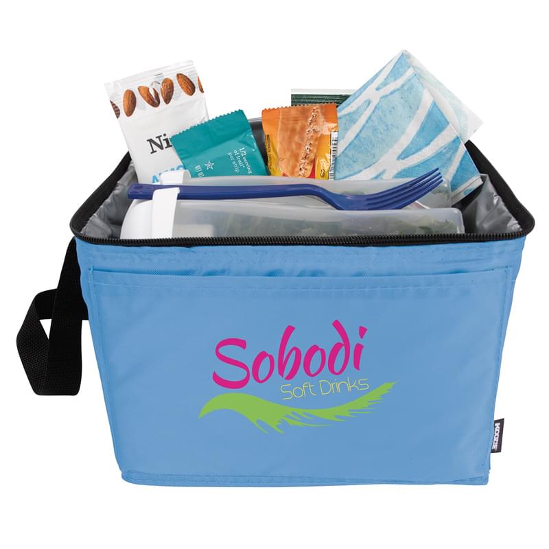 KOOZIE® Six-Pack Kooler with Salad Cup Combo