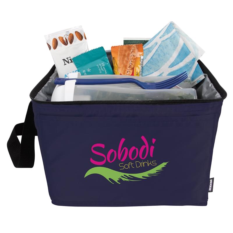 KOOZIE® Six-Pack Kooler with Salad Cup Combo