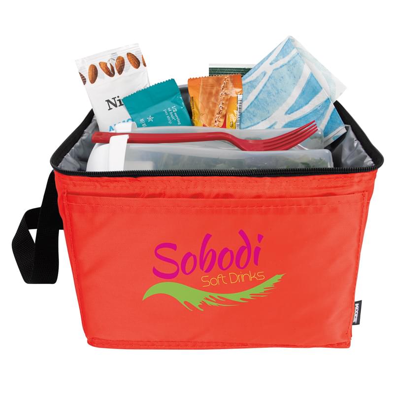 KOOZIE® Six-Pack Kooler with Salad Cup Combo