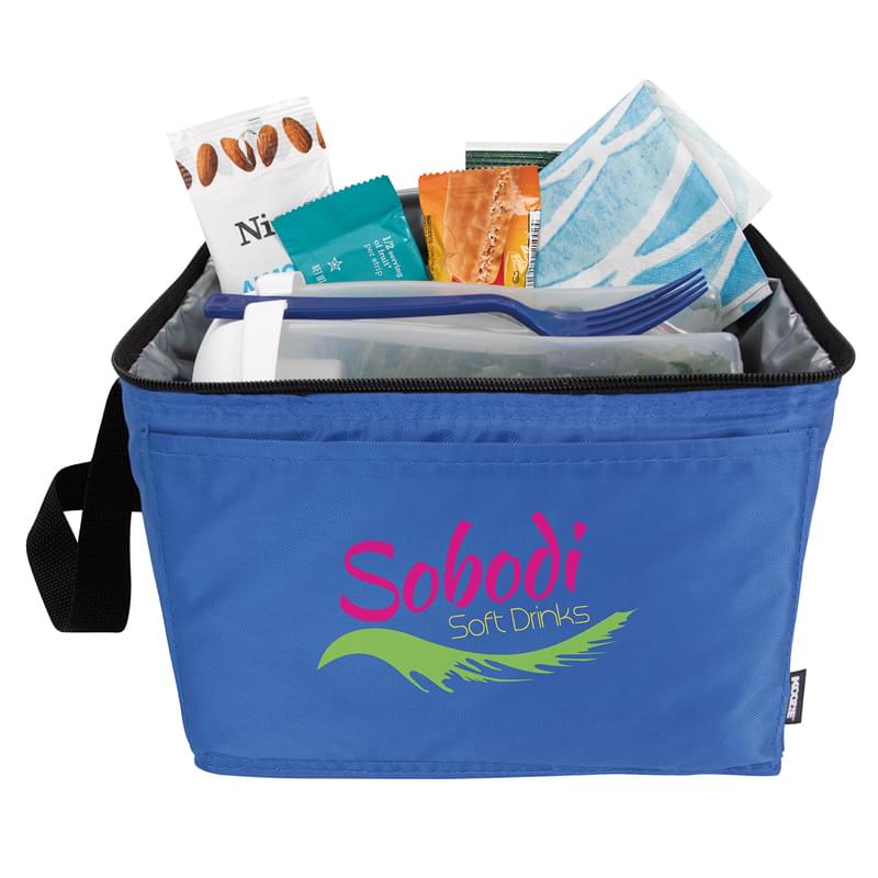 KOOZIE® Six-Pack Kooler with Salad Cup Combo