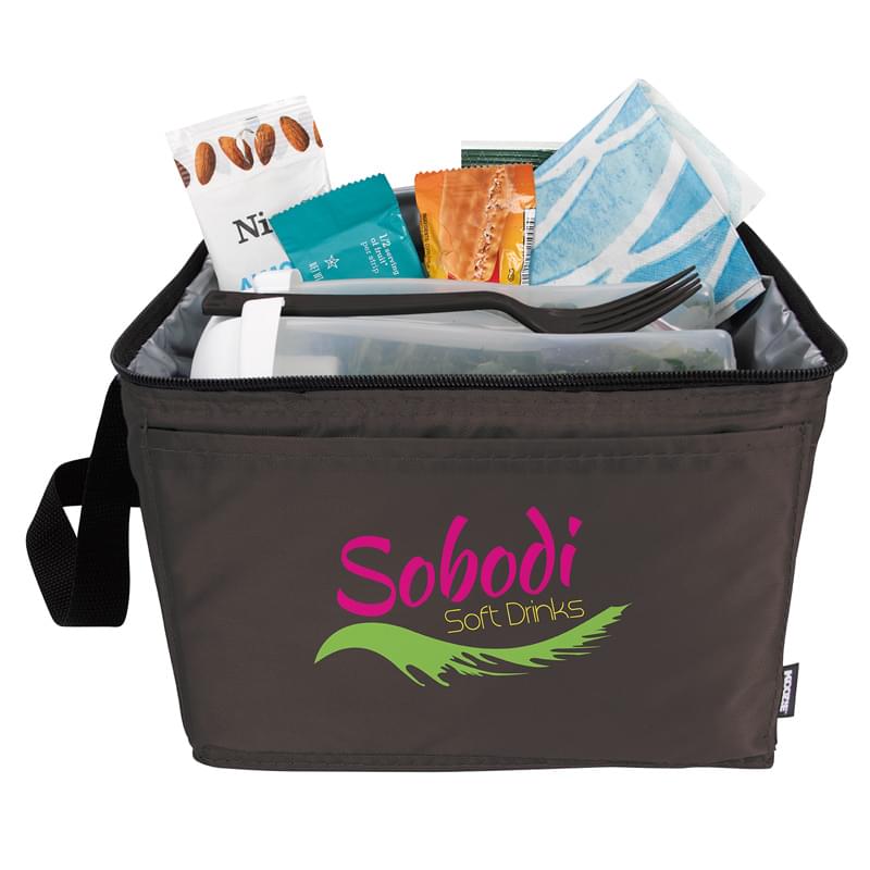 KOOZIE® Six-Pack Kooler with Salad Cup Combo