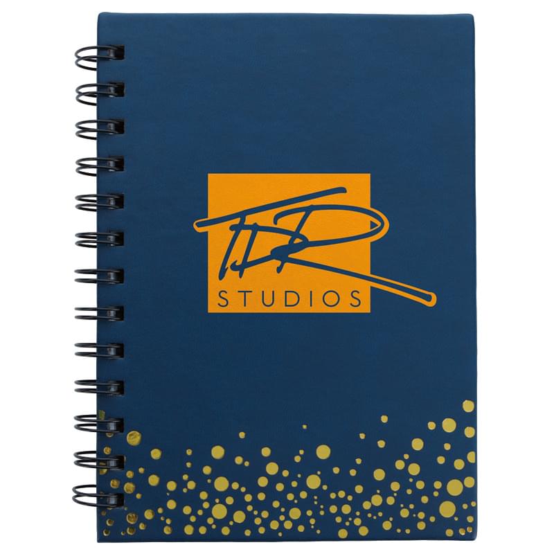 Metallic Dots Notebook