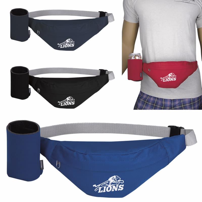 Party Fanny Pack with Koozie&reg; Can Kooler
