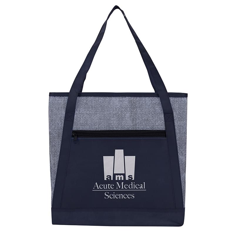 Good Value™ Heathered RPET Non-Woven Tote