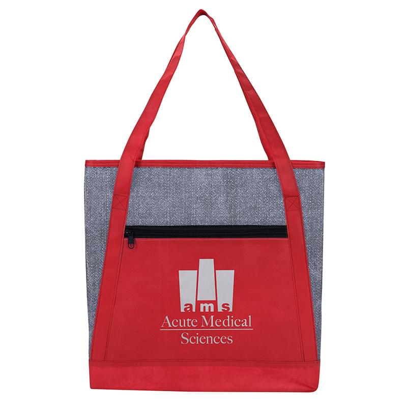 Good Value™ Heathered RPET Non-Woven Tote