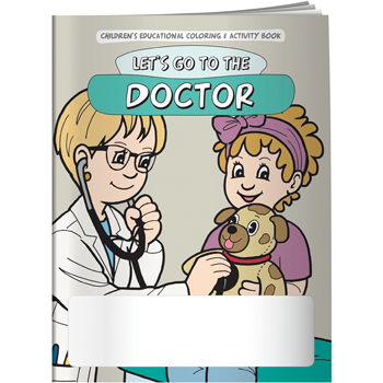 Coloring Book: Let's Go to the Doctor