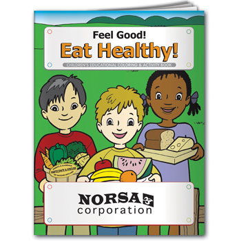 Coloring Book: Feel Good! Eat Healthy!