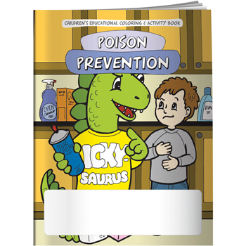 Coloring Book: The Poison Prevention Dinosaur