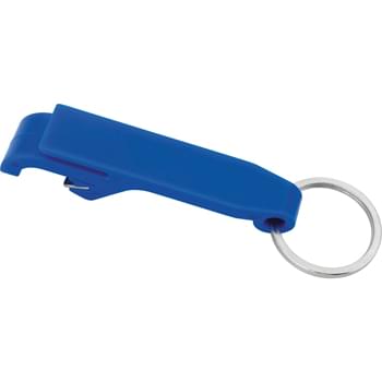 Plastic Bottle Opener Keychain