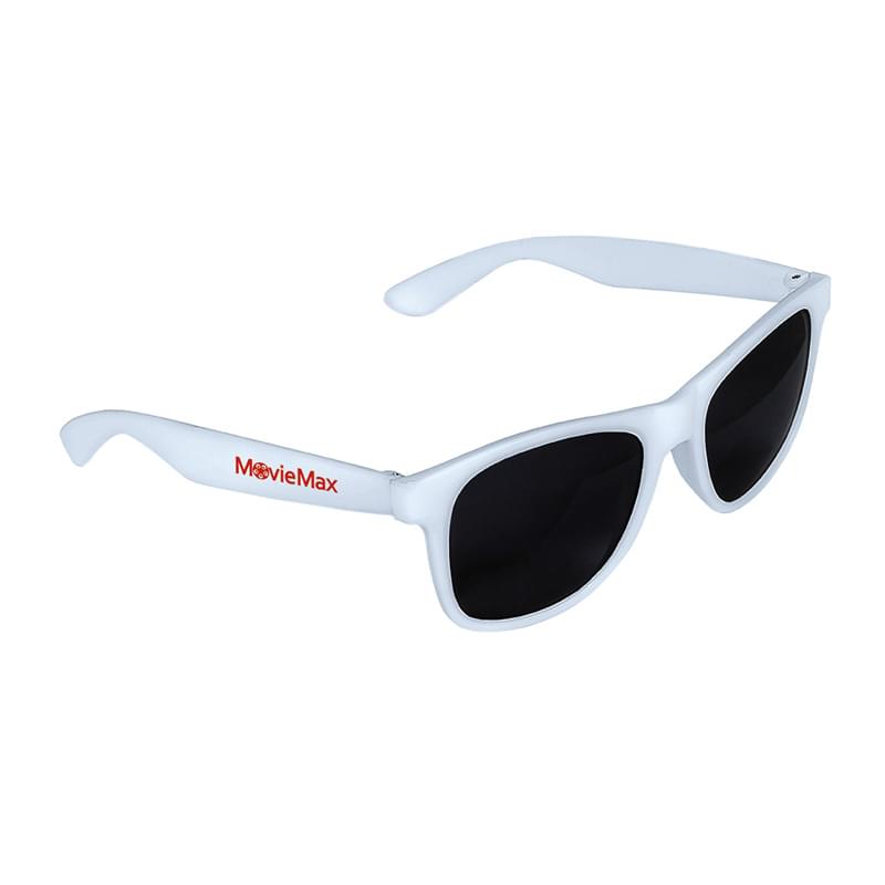 Two-tone White Frame Sunglasses