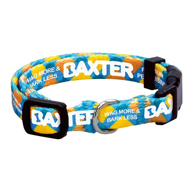 3/8" Polyester 4 Color Pet Collar