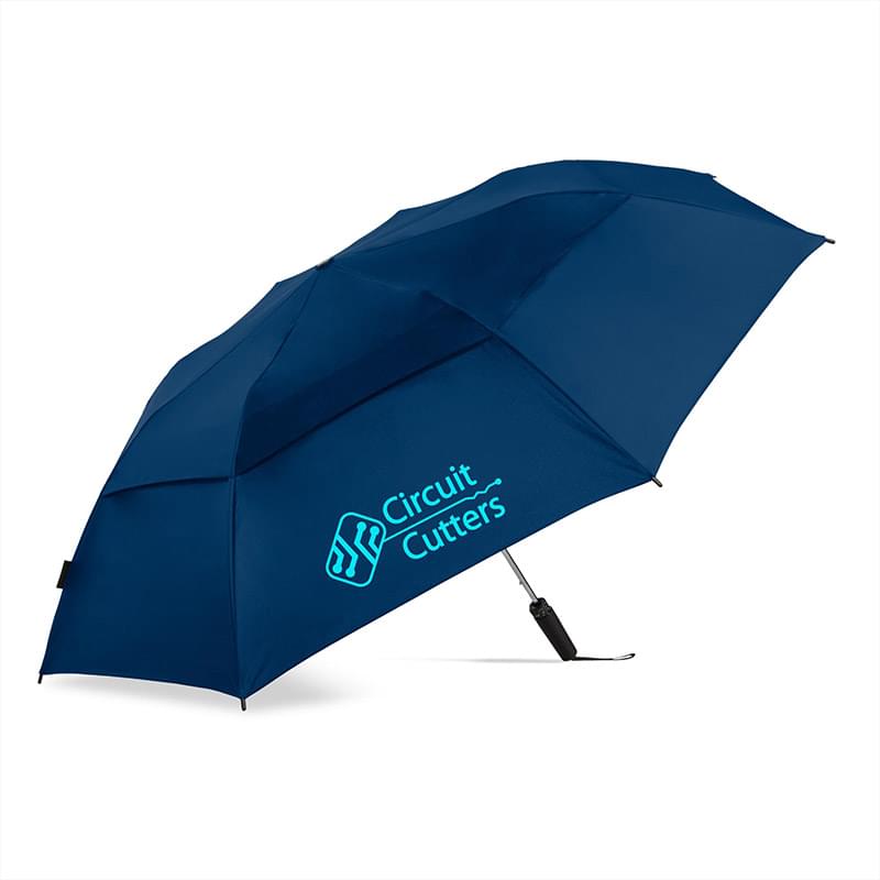 GoGo® by Shed Rain® 58" Windjammer® RPET Vented Jumbo Auto Open Compact Umbrella