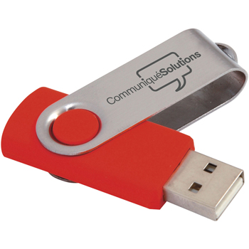 1 GB Folding USB 2.0 Flash Drive