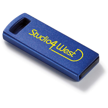 2 GB Aluminum USB 2.0 Flash Drive