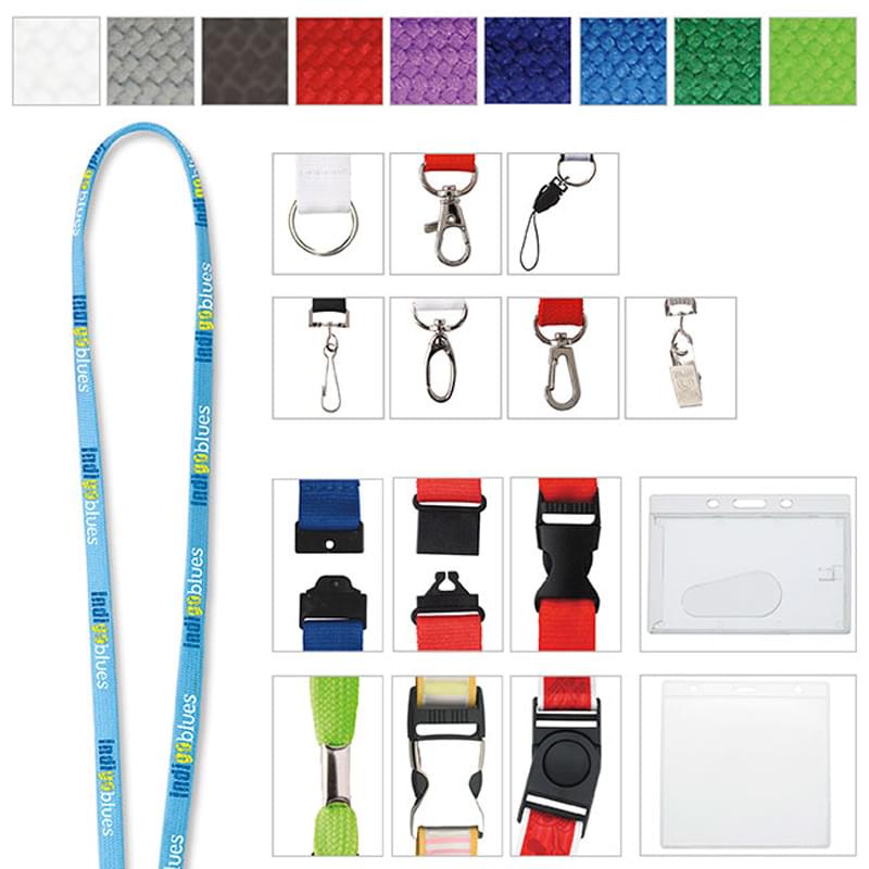 5/8" Polyester Tube Lanyard