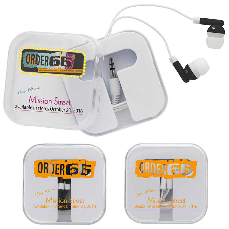 Earbuds with Carry Case