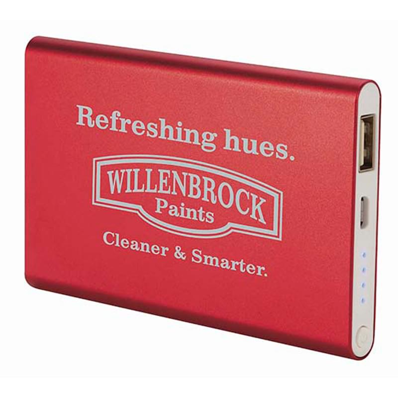 Compact Aluminum Power Bank 4000 mAh