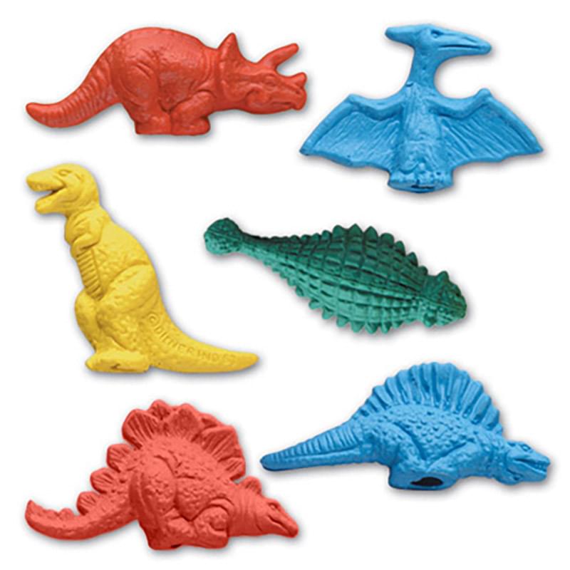 Pencil-Top Eraser Dinosaur Collection