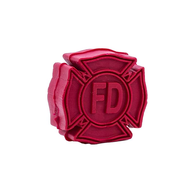 Pencil-Top Eraser Fire Department Shield