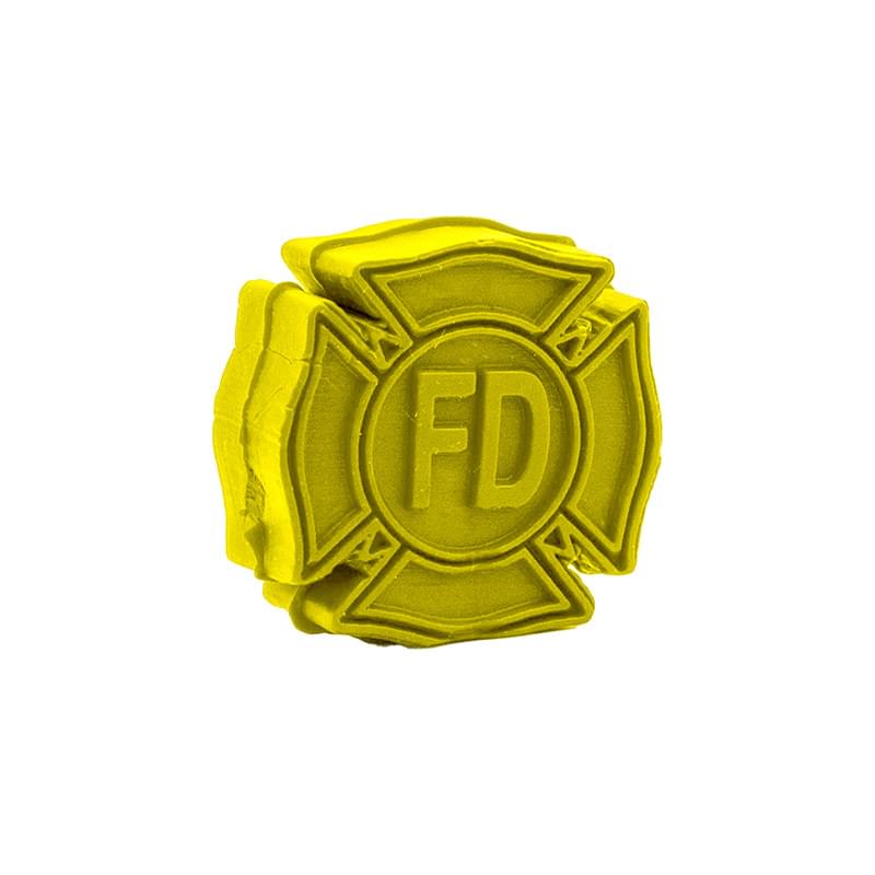 Pencil-Top Eraser Fire Department Shield