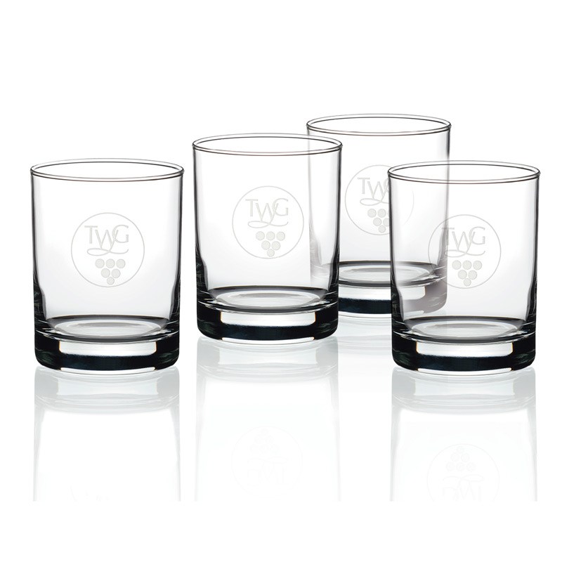 Double Old-Fashioned - Set of 4 - 14 oz. ea.