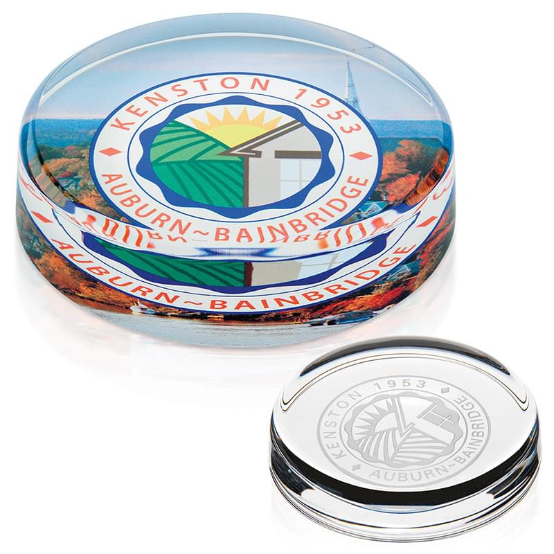 Round Paperweight