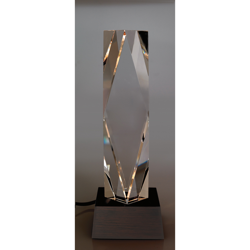 Dramatis Award with Lighted Base