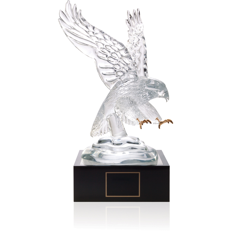 Eagle Award with 4" Lighted Pedestal