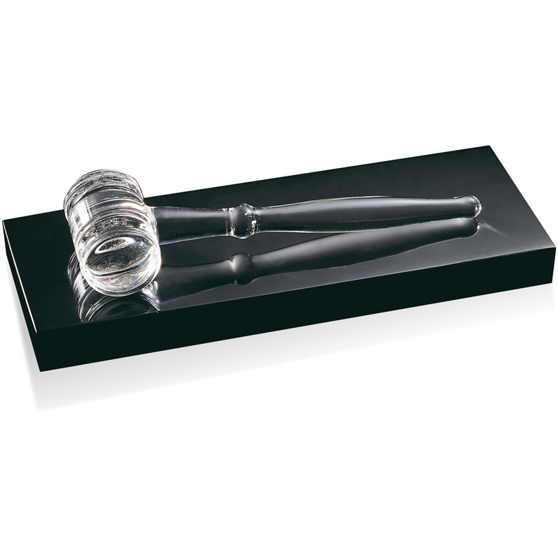 Gavel with Black Base