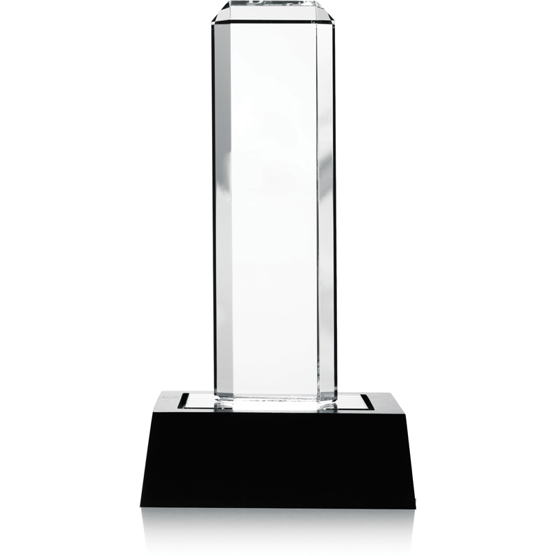 Vertical Highlight Award with Lighted Base