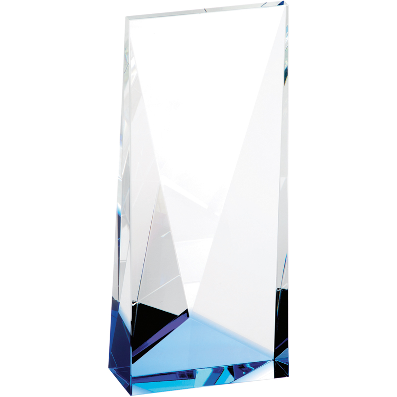 Blue Accent Crystal Tower