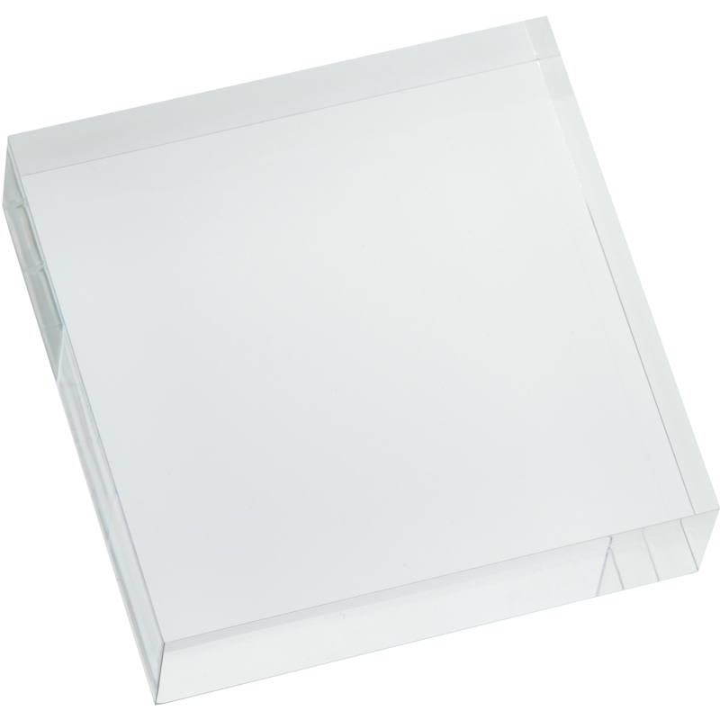 Square Acrylic Paperweight