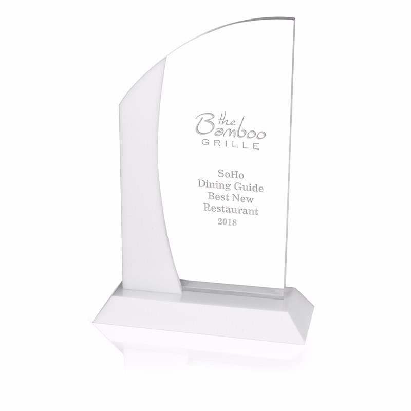 White Crystal Award - Tall