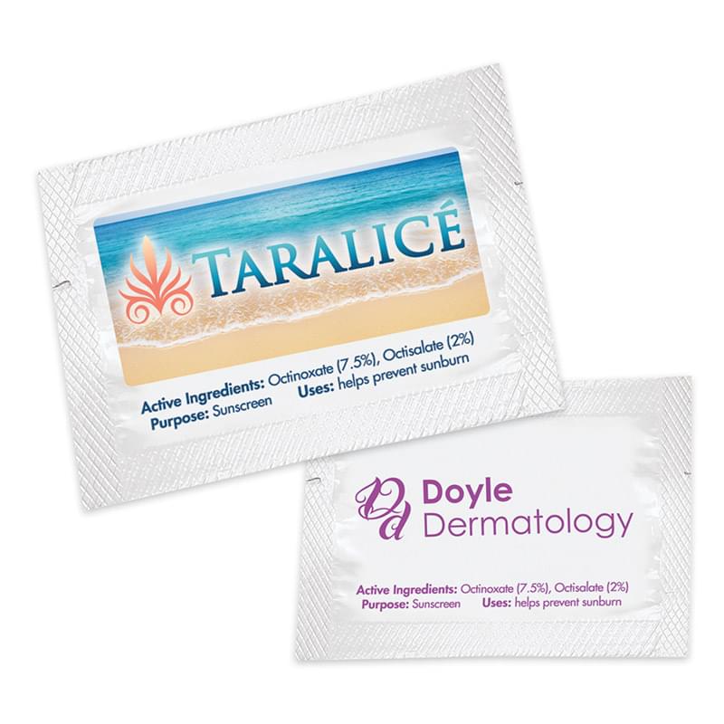 SPF-30 Sunscreen Lotion Packet