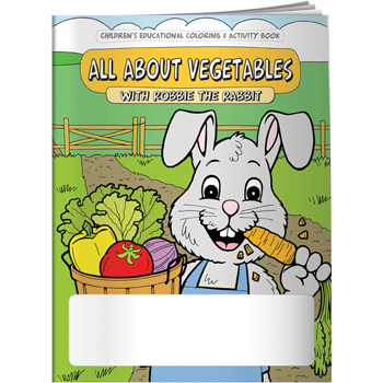 Coloring Book: All About Vegetables