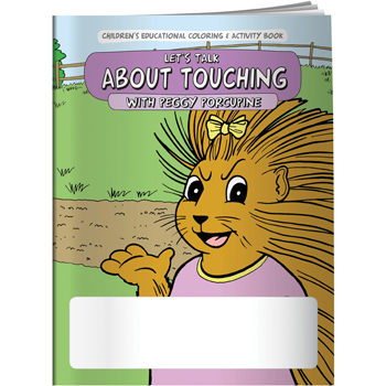 Coloring Book: Let's Talk About Touching