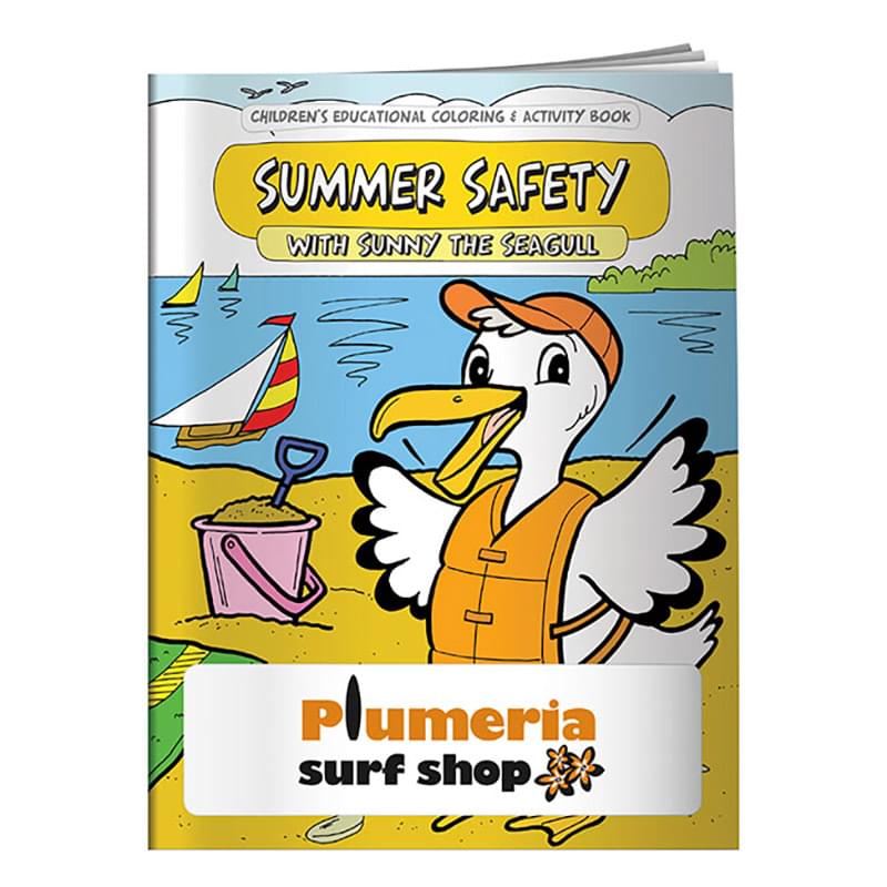 Coloring Book: Summer Safety