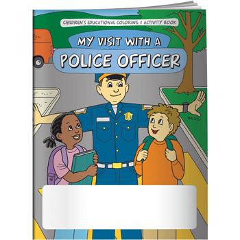 Coloring Book: My Visit with a Police Officer