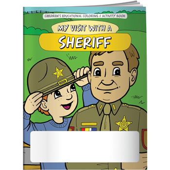 Coloring Book: My Visit with a Sheriff
