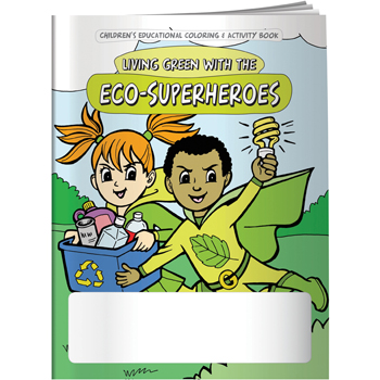 Coloring Book: Eco-Superheroes