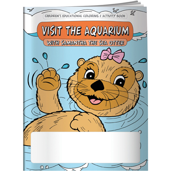 Coloring Book: Visit the Aquarium