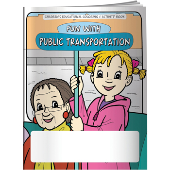 Coloring Book: Adventures in Public Transportation
