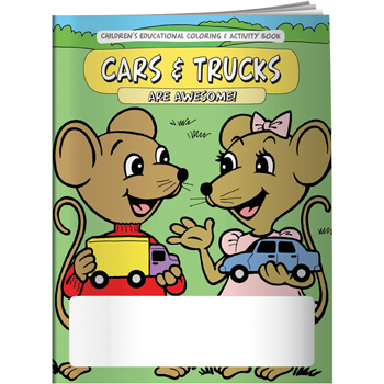Coloring Book: Cars & Trucks